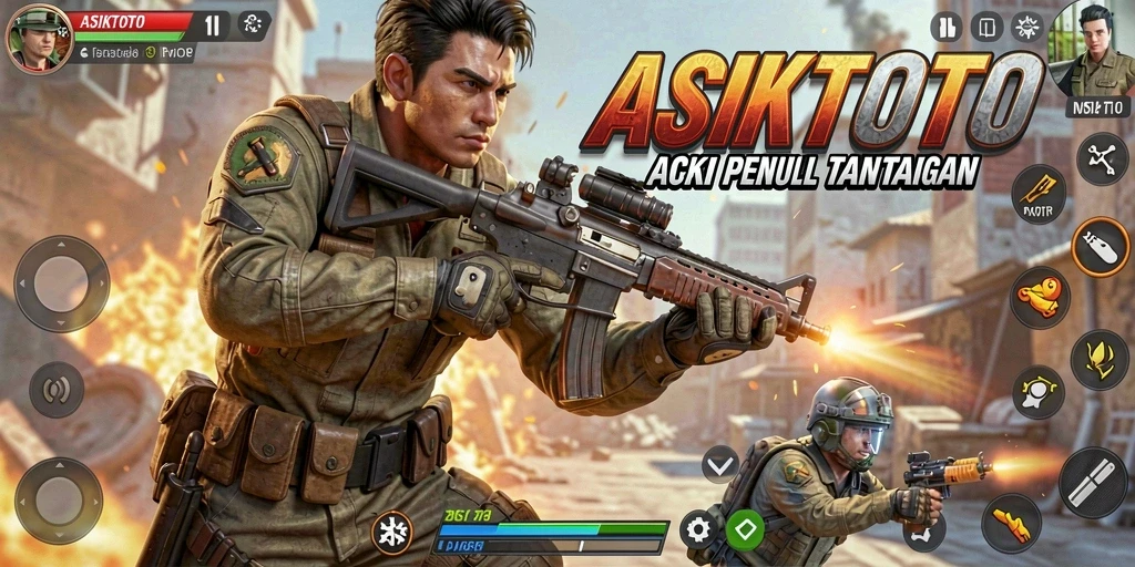 Tampilan gameplay seru dan mendebarkan dari ASIKTOTO.
