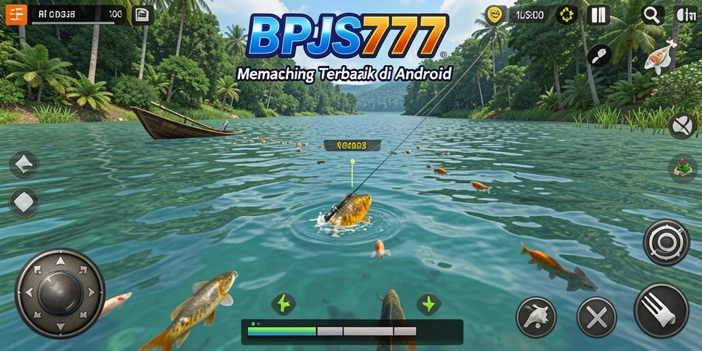 Gameplay menarik dari BPJS777 menampilkan aksi memancing yang seru.