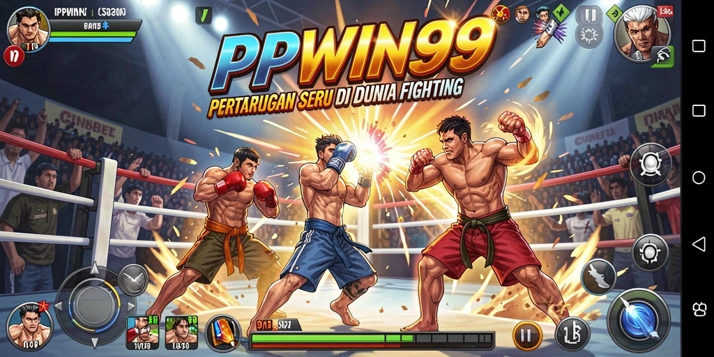 Gameplay seru dengan aksi pertarungan mendebarkan di PPWIN99.