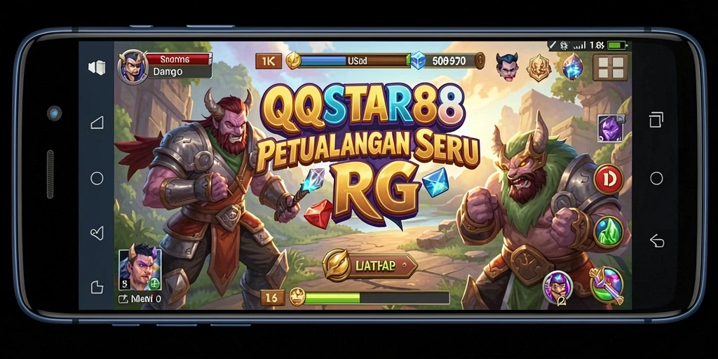Tampilan gameplay RPG yang menakjubkan dari QQSTAR88.